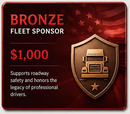 Bronze Fleet Sponsor — $1,000 sponsorship tier
