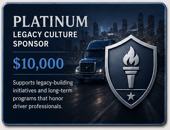 Platinum Legacy Culture Sponsor — $10,000 sponsorship tier